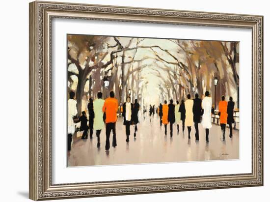 Poet’s Walk-Lorraine Christie-Framed Art Print