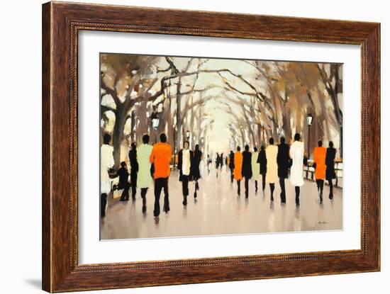 Poet’s Walk-Lorraine Christie-Framed Art Print