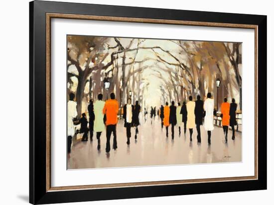 Poet’s Walk-Lorraine Christie-Framed Art Print