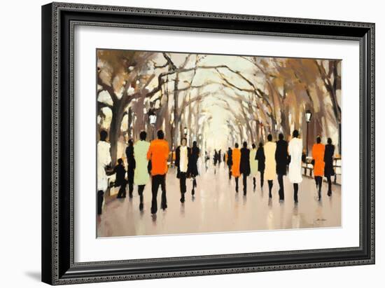 Poet’s Walk-Lorraine Christie-Framed Art Print