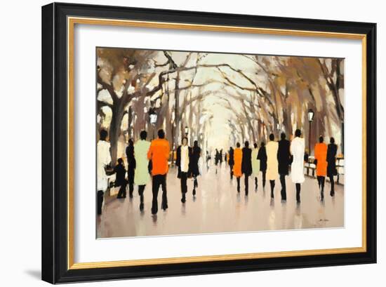 Poet’s Walk-Lorraine Christie-Framed Art Print