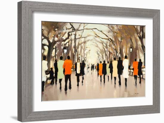 Poet’s Walk-Lorraine Christie-Framed Premium Giclee Print