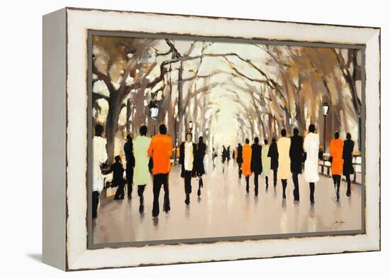 Poet’s Walk-Lorraine Christie-Framed Stretched Canvas