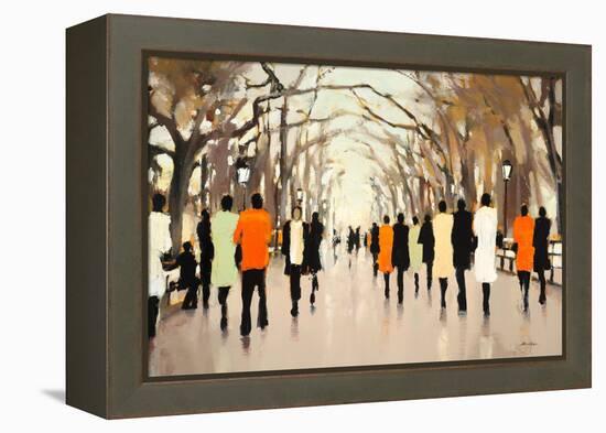 Poet’s Walk-Lorraine Christie-Framed Stretched Canvas