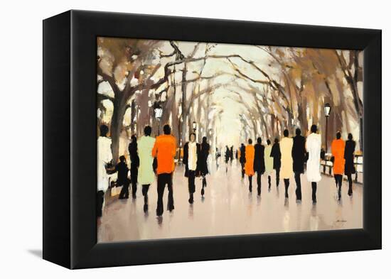 Poet’s Walk-Lorraine Christie-Framed Stretched Canvas