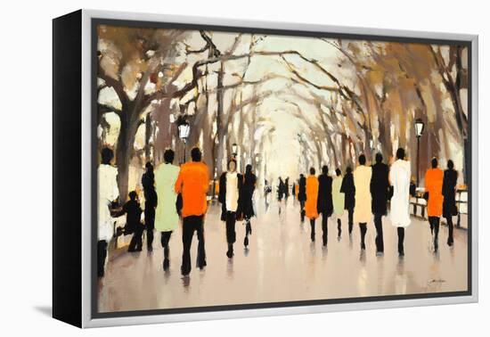 Poet’s Walk-Lorraine Christie-Framed Stretched Canvas