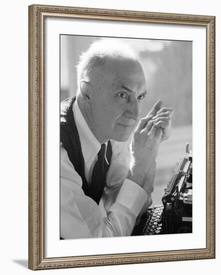 Poet William Carlos Williams-Lisa Larsen-Framed Premium Photographic Print