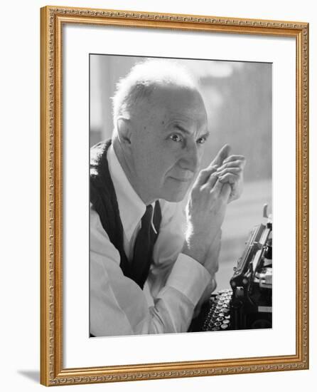 Poet William Carlos Williams-Lisa Larsen-Framed Premium Photographic Print