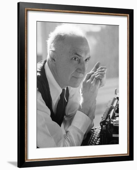 Poet William Carlos Williams-Lisa Larsen-Framed Premium Photographic Print