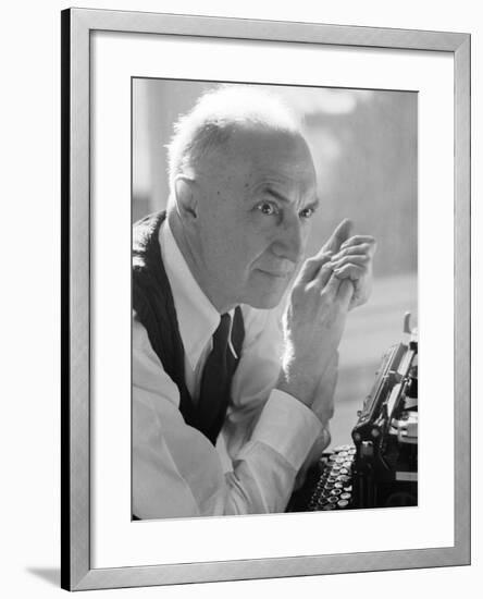 Poet William Carlos Williams-Lisa Larsen-Framed Premium Photographic Print