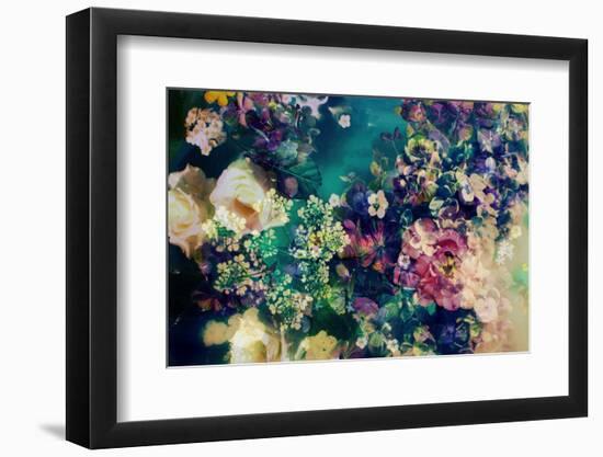 Poetic Flowers in Water-Alaya Gadeh-Framed Photographic Print