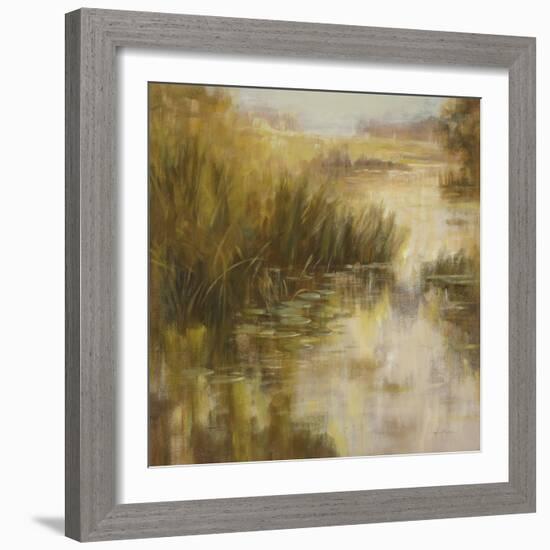 Poetic Lake-Simon Addyman-Framed Art Print