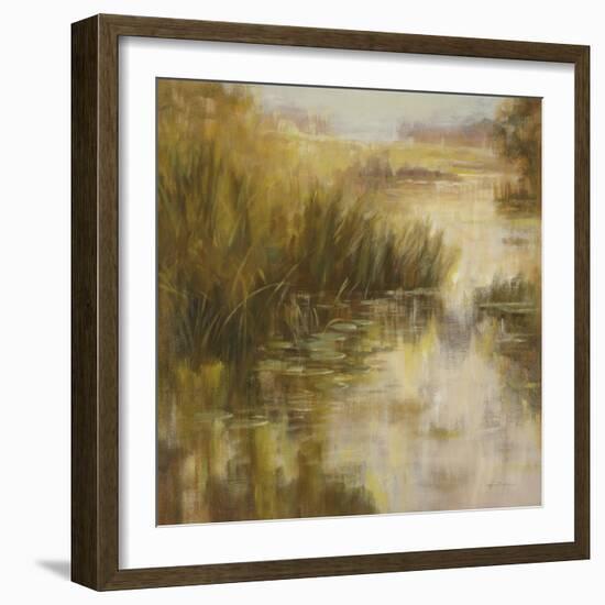 Poetic Lake-Simon Addyman-Framed Art Print