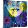 Poetic Montage of a Portrait with Colorful Floral Ornaments-Alaya Gadeh-Mounted Photographic Print