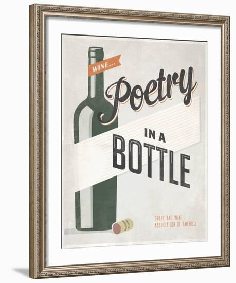 Poetry in a Bottle-Luke Stockdale-Framed Art Print