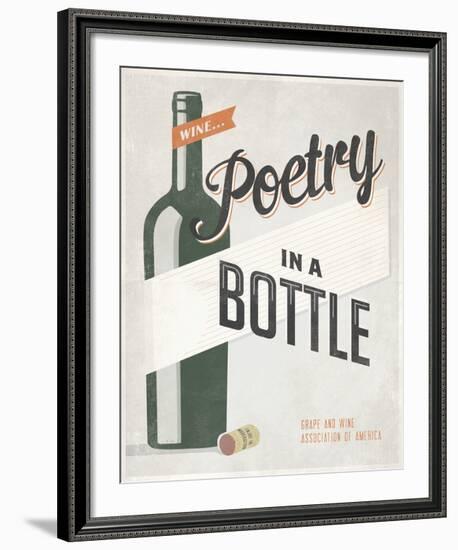 Poetry in a Bottle-Luke Stockdale-Framed Art Print