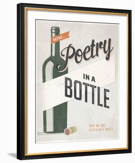 Poetry in a Bottle-Luke Stockdale-Framed Art Print