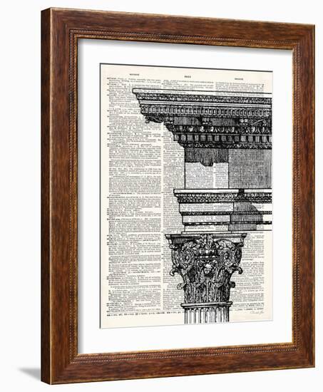 Poetry of Architecture 1-Christopher James-Framed Art Print