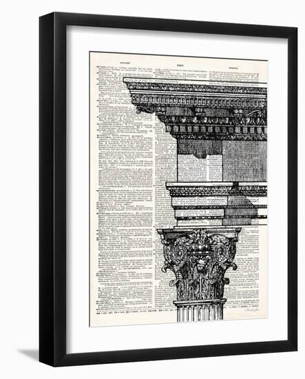 Poetry of Architecture 1-Christopher James-Framed Art Print