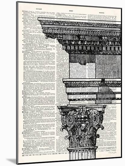 Poetry of Architecture 1-Christopher James-Mounted Art Print
