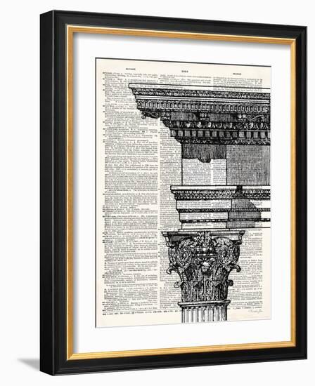 Poetry of Architecture 1-Christopher James-Framed Art Print