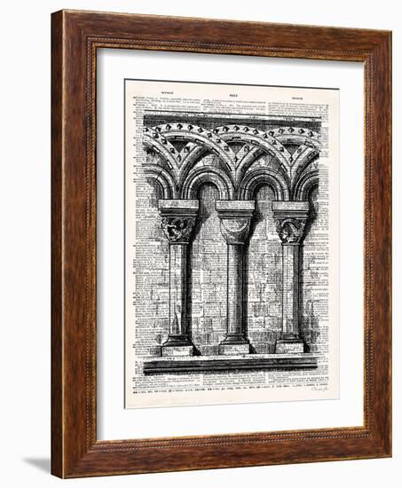 Poetry of Architecture 2-Christopher James-Framed Art Print