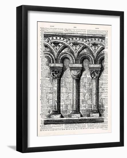 Poetry of Architecture 2-Christopher James-Framed Art Print