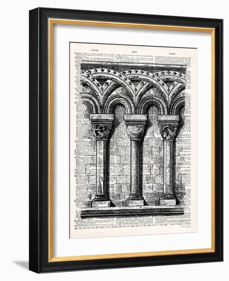 Poetry of Architecture 2-Christopher James-Framed Art Print