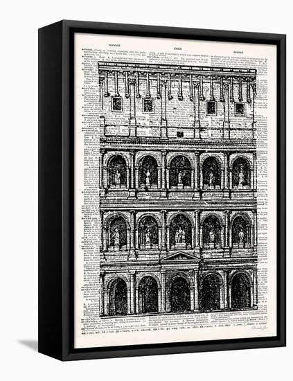 Poetry of Architecture 3-Christopher James-Framed Stretched Canvas