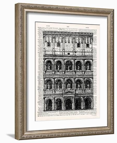 Poetry of Architecture 3-Christopher James-Framed Art Print