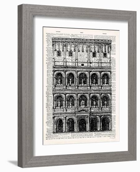 Poetry of Architecture 3-Christopher James-Framed Art Print