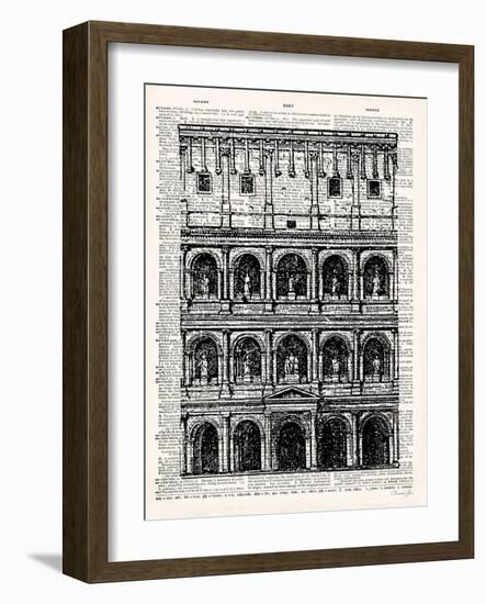Poetry of Architecture 3-Christopher James-Framed Art Print