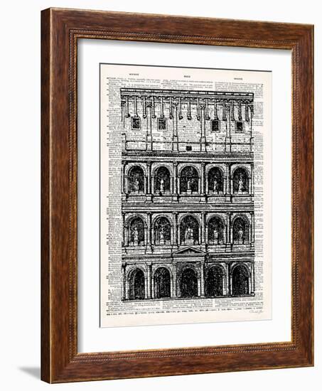 Poetry of Architecture 3-Christopher James-Framed Art Print