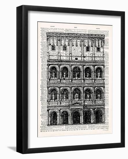 Poetry of Architecture 3-Christopher James-Framed Art Print