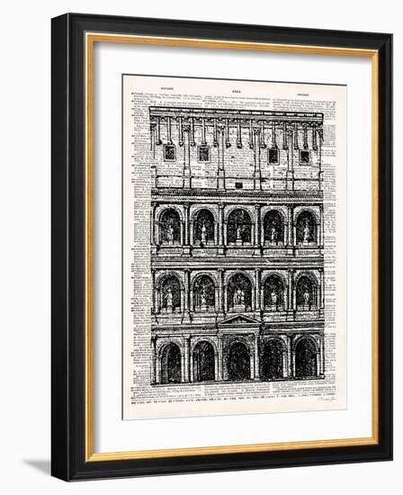 Poetry of Architecture 3-Christopher James-Framed Art Print