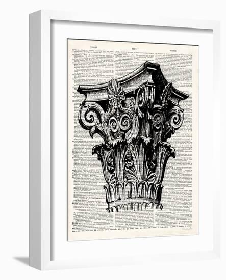 Poetry of Architecture 4-Christopher James-Framed Art Print