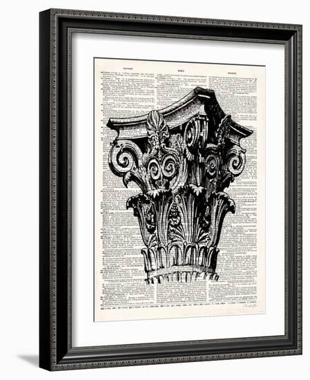 Poetry of Architecture 4-Christopher James-Framed Art Print