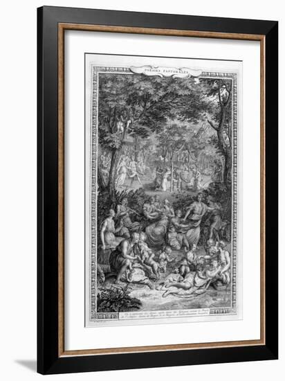 Poetry Pastorales, 1728-1729-Bernard Picart-Framed Giclee Print