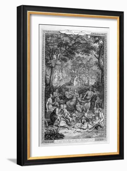 Poetry Pastorales, 1728-1729-Bernard Picart-Framed Giclee Print