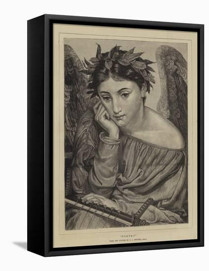 Poetry-Sir Edward John Poynter-Framed Premier Image Canvas