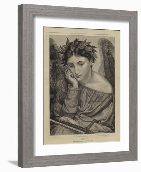 Poetry-Sir Edward John Poynter-Framed Giclee Print