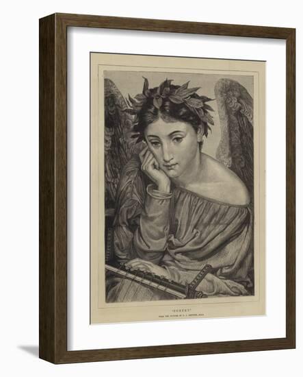 Poetry-Sir Edward John Poynter-Framed Giclee Print