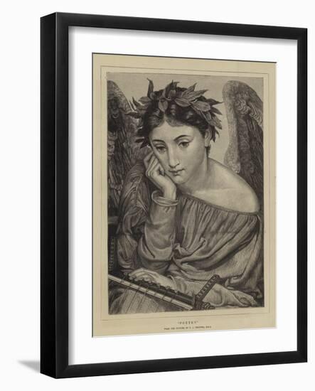 Poetry-Sir Edward John Poynter-Framed Giclee Print