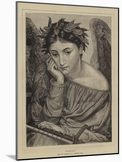 Poetry-Sir Edward John Poynter-Mounted Giclee Print