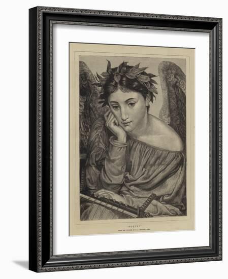 Poetry-Sir Edward John Poynter-Framed Giclee Print