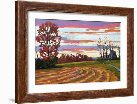 Poets Walk Landscape-Patty Baker-Framed Art Print