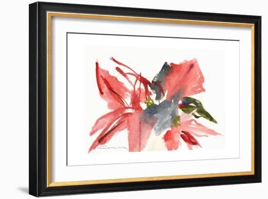 Poinsettia, 2003-Claudia Hutchins-Puechavy-Framed Giclee Print