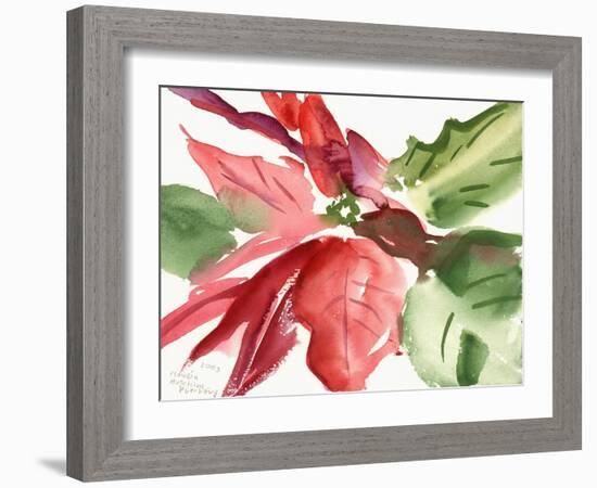 Poinsettia, 2003-Claudia Hutchins-Puechavy-Framed Giclee Print