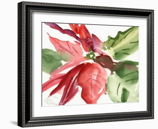 Poinsettia, 2003-Claudia Hutchins-Puechavy-Framed Giclee Print