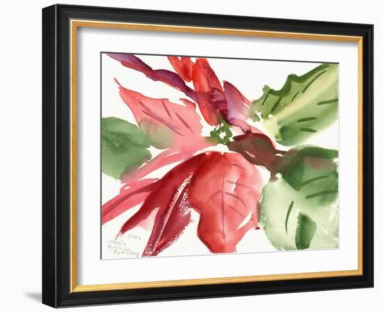 Poinsettia, 2003-Claudia Hutchins-Puechavy-Framed Giclee Print